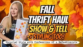 Autumn Thrift Haul & Fall Fashion Styling: Unboxing My Poshmark Finds! 🍂👗