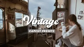 Dark and vintage capcut filter preset | make your video aesthetic