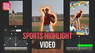 🏅Create Epic Sports Highlight Video with InShot | 💪Slow Motion Sports Video Tutorial