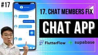 NoCode Chat App with FlutterFlow and Supabase (Part 17)