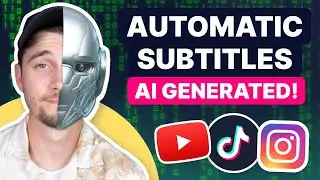 How to Add Automatic Subtitles to a Video | AI GENERATED 🚀