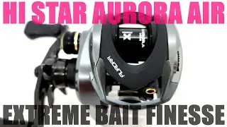 PUSHING BFS LIMITS!!! HiStar Aurora AIR... EXTREME BAIT FINESSE REEL