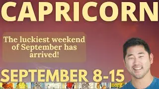 CAPRICORN - MAJOR Breakthrough! Amazing New Opportunity Awaits! September 8-15 Tarot Horoscope