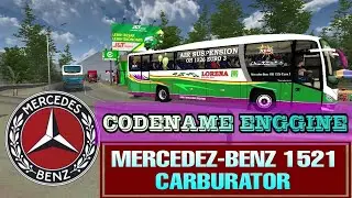 MOD BUSSID || CODENAME ENGGINE SOUND MERCEDEZ-BENZ 1521 1987