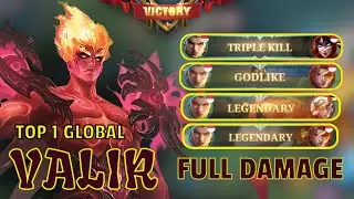 Valir Top 1 Global Full Damage! Valir Best Build 2022 | Build Top 1 Global Valir Gameplay - MLBB