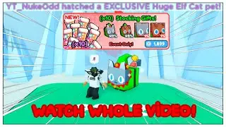 I HATCHED A HUGE IN MY FIRST EGG ON CAMERA IN PET SIMULATOR X!!! (Roblox)