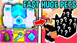 I Used THIS METHOD To Get RARE HUGE PETS FAST in Pet Simulator 99..