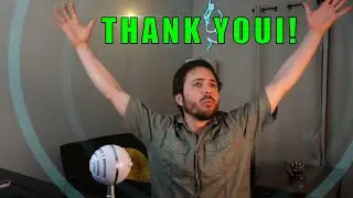 Some thoughts, testing new mic and a thank you