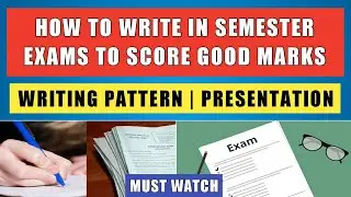 How To Write in GUWAHATI UNIVERSITY Exams To Score Good Marks? (UG/PG)🔥| Paper Presentation Tips 📚