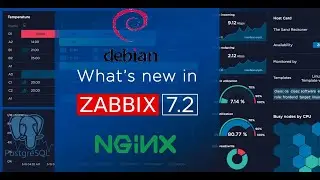 Install Zabbix 7.2.4 on Debian 12_LTS Step_By_Step PHP_8.2_PostgreSQL_Nginx!