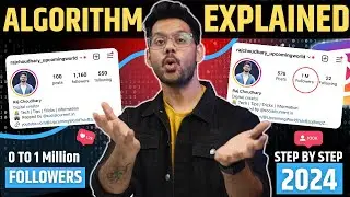 Instagram Growth Tips | How Instagram Algorithm Works | How to Grow Instagram Account in 2024