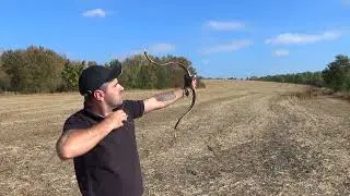 Horn bow 50 lbs. Flight shooting