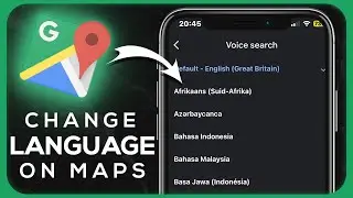 How To Change Language in Google Maps