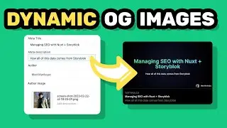 Easy SEO with Nuxt and Storyblok