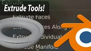 Extrude Tools In Blender!