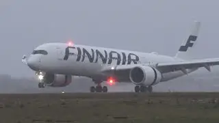 4K| Helsinki Aiport Planespotting January 2021