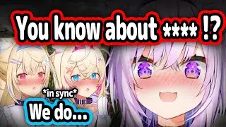 FuwaMoco's Lewd Knowledge Surprised Okayu【Hololive】