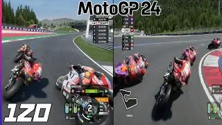 MotoGP 24 | CARRIERA stag 7 | AUSTRIA male... non c'e ritmo in gara con nessuna gomma | EP 120