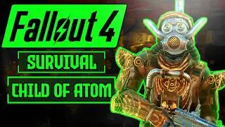 Can I Beat Fallout 4 Survival as a Child of Atom?! | Fallout 4 Survival Challenge! FT. @Rad_King