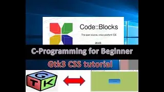 GTK3 C : CSS Tutorial