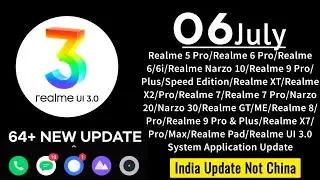 Realme July 2022 New Updates | Stable and Beta | Full Devices List |Android 13 realme UI 4.0 Update