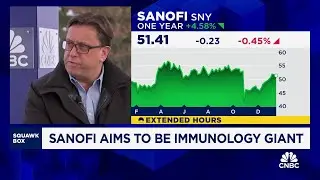 Sanofi CEO Paul Hudson: Weve got perhaps the worlds best immunology pipeline