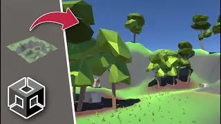 How to add trees to terrain in Unity (the BEST way) | Tutorial