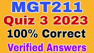 MGT211 Quiz 3 2024 || Mgt211 Quiz 3 Fall 2024 || Mgt211 quiz no 3 2024