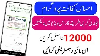 Ehsaas Amdad New web Portall Ehsaas Tracking Pass Gov Pk | Ehsaas Program 12000 New Update