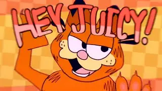 /Hey Juicy! (Meme) ft. Garfield/shitpost/birthday present for my sibling/