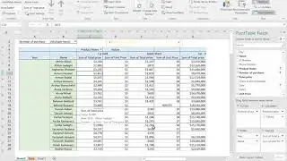 Calculated fields in Pivot Table