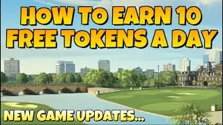 HOW TO EARN 10 FREE TOKENS A DAY: New Game Updates & Tips | Golf Clash