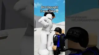 ROBLOX SNOWMAN BECOMES REAL!!😱☃️🔥 