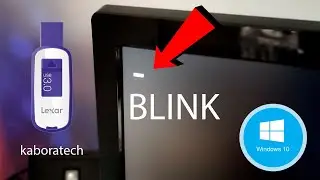 Flash Drive install Windows  10 Blinking cursor at top left corner