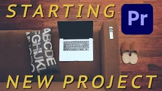 Starting a New Project In Premiere Pro For Beginners.