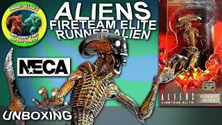 RUNNER ALIEN - Aliens - UNBOXING - NECA - Fireteam Elite The Video Game - Xenomorph, Eat Ya Quick!