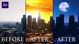 ADVANCED SKY REPLACEMENT in Video with 3D TRACKING and BLENDING [After Effects 2020 Tutorial]