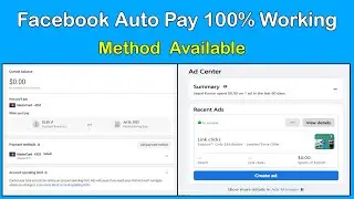 Facebook Auto Pay Method Available  (100% Working) Threshold Method FR