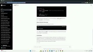 use flask to run python script