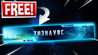 How To Make A YouTube Banner WITHOUT Photoshop 2020! - Make A Banner For YouTube Channel For FREE