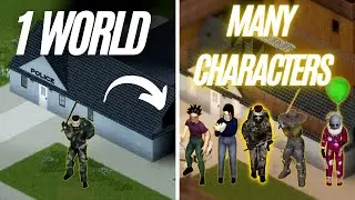 Create Many Characters In a Single World in Project Zomboid