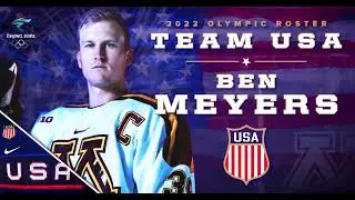 Gopher Hockey 2022 Winter Olympics: Ben Meyers