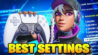 NEW Best Season 3 Controller Settings + Sensitivity For Fortnite! (PS4/PS5/XBOX/PC)