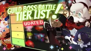 *Updated* Guild Boss Battle Tier List! Dec. 2021! | Cookie Run Kingdom