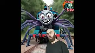 SPIDER Thomas Train Monster - Scary Cursed Thomas The Train Tank Engine SPIDER EXE