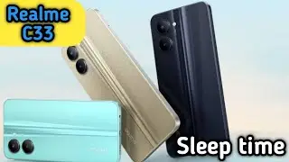 How To Change Sleep Time In Realme C33, How To Change Lock Screen Time In Realme C33,