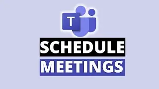 How to schedule a meeting in Microsoft Teams
