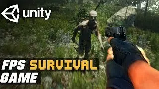 Create An FPS Survival Game In One Video | Unity FPS Survival Game Tutorial