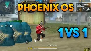 [ FreeFire Highlights ]❤Phoenix OS Freefire Gameplay😼 Pro Player Do Pc Fraco ⚡️Phoenix OS🤖