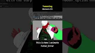 How do I animate FATAL_ERROR #underverse